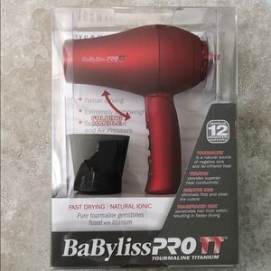 BaByliss Pro TT Travel Hair Dryer